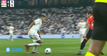 乐鱼中国官网-赛季首球！姆巴佩强突造点亲自主罚命中，攻入皇马本赛季西甲首球